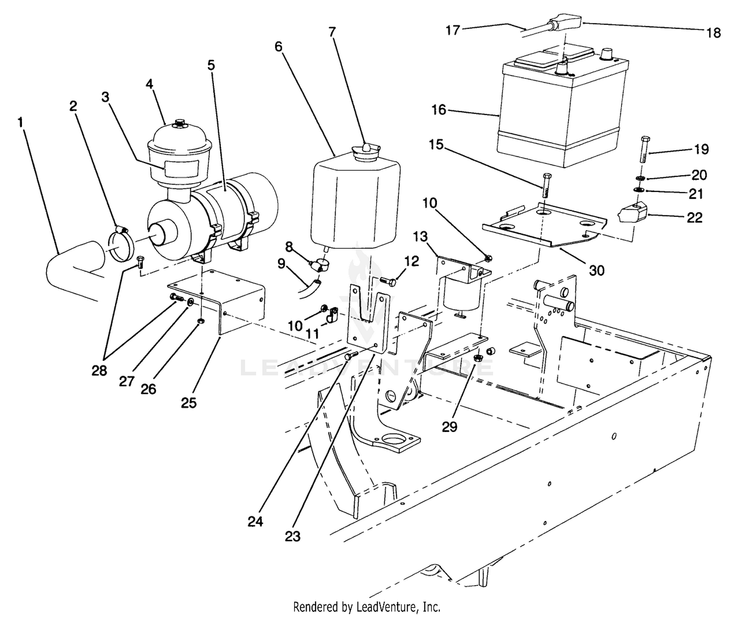 Engine Components Assembly