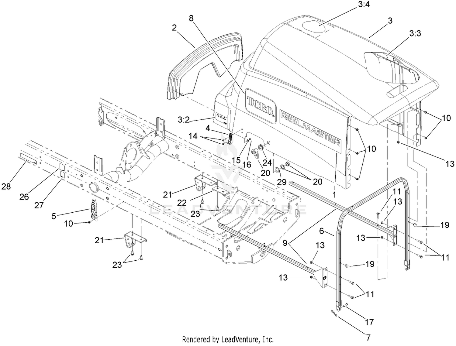 Hood and Body Panel Assembly