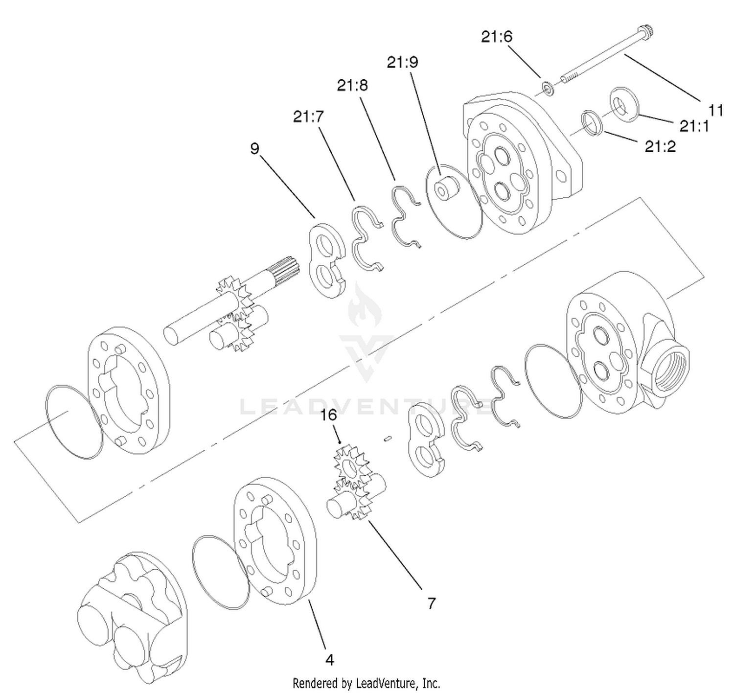 Gear Pump Assembly No. 95-8601