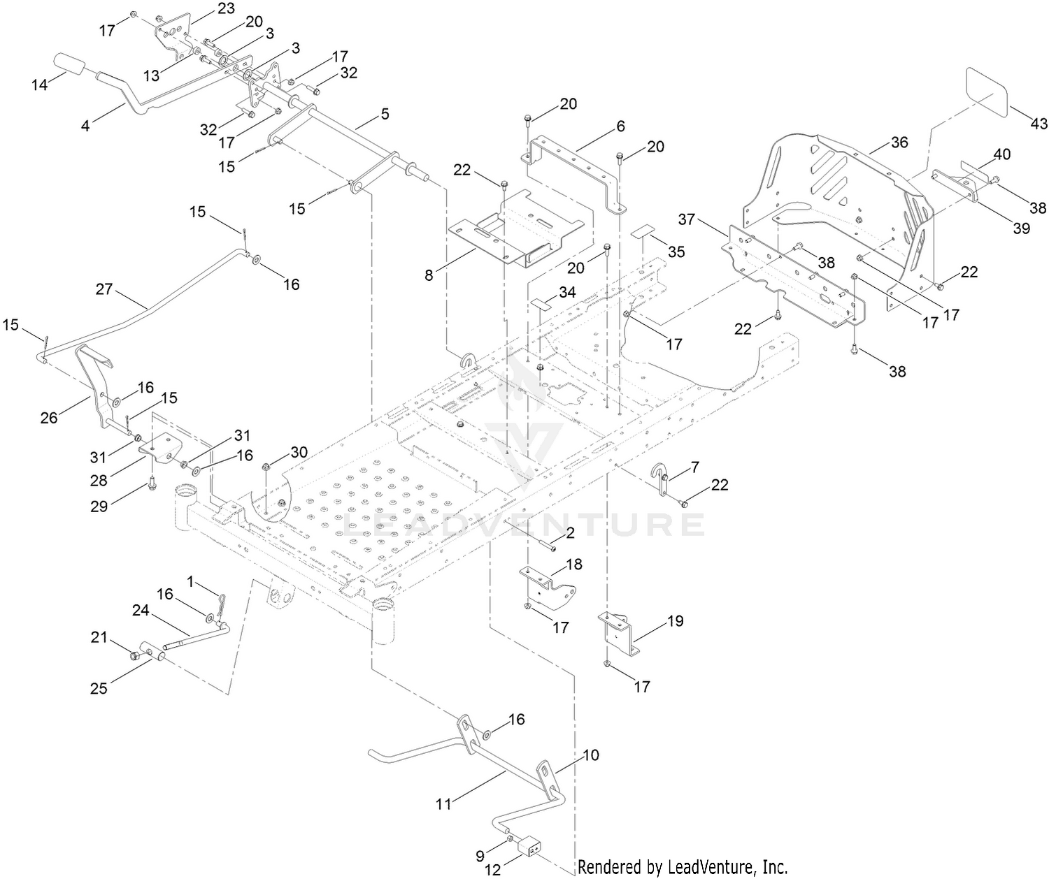 Deck Lift Assembly