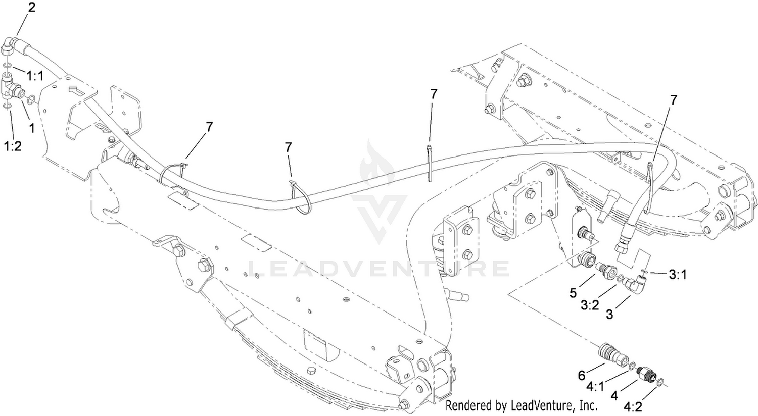 Remote Hydraulic Float Assembly No. 117-4828