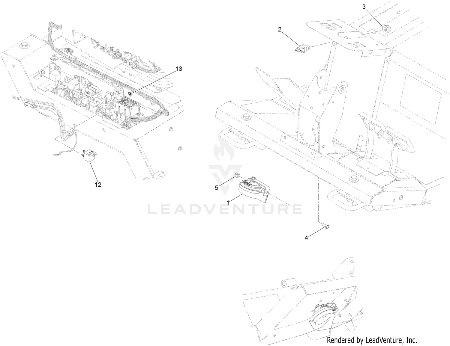 Horn Kit Assembly