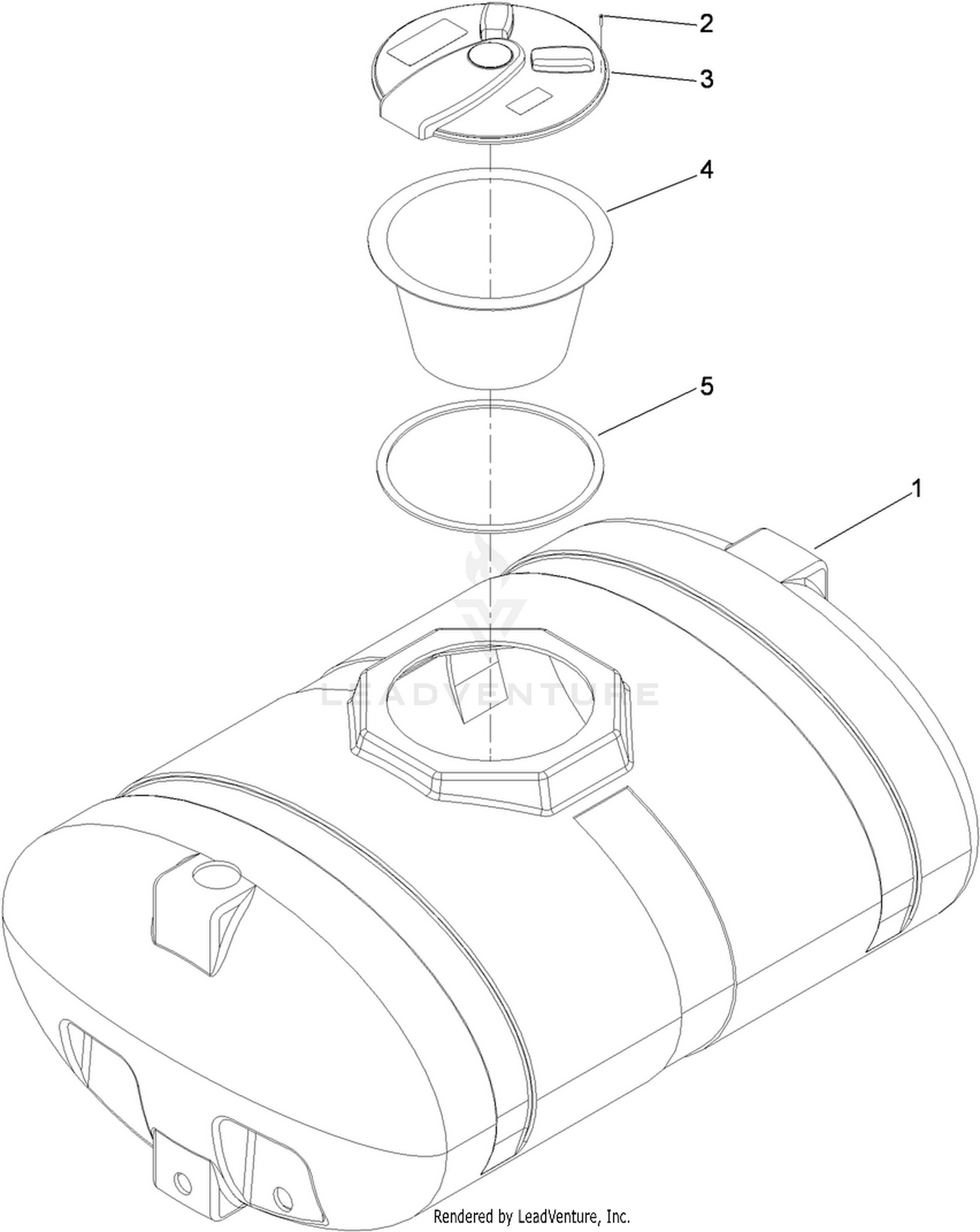 Spray Tank Assembly