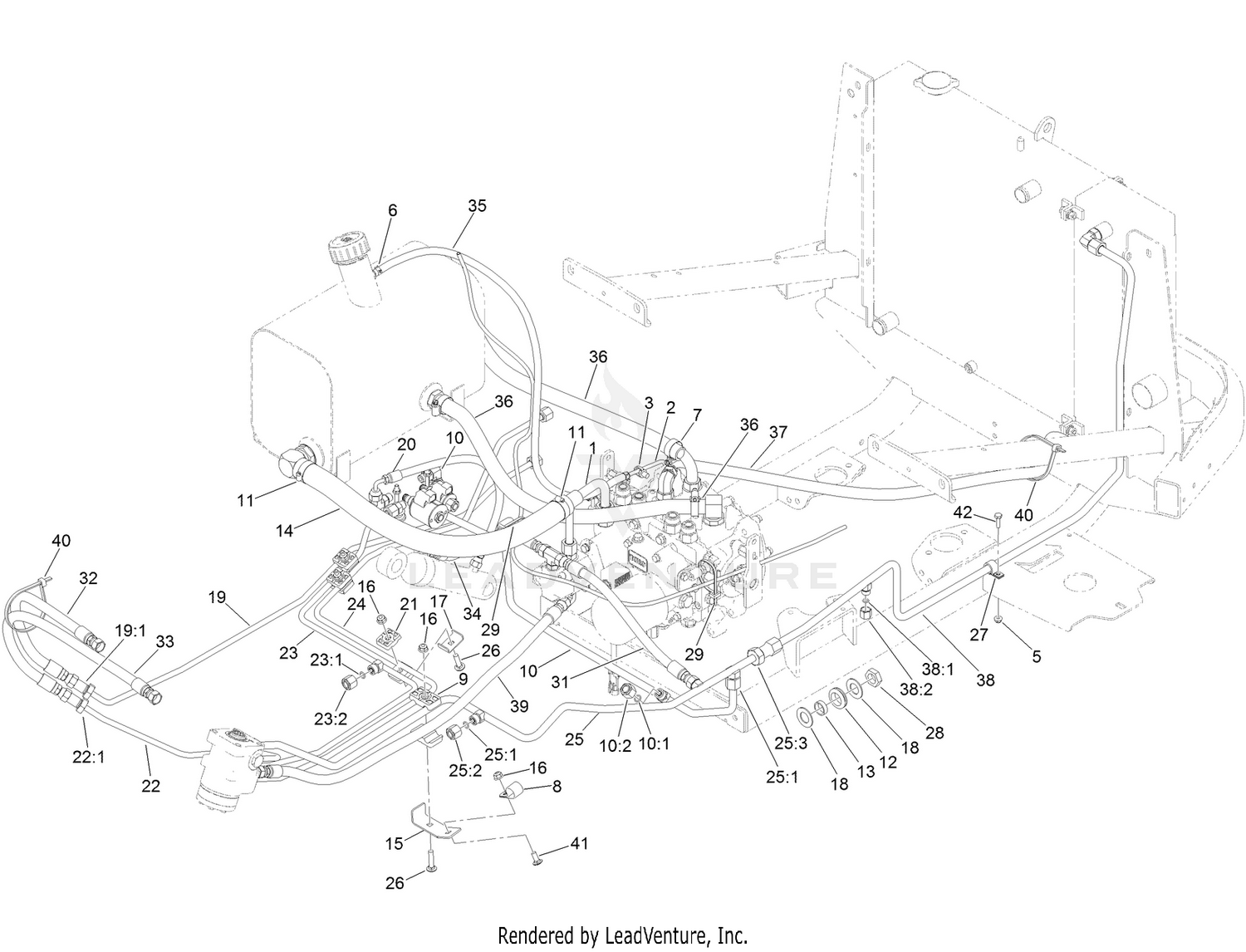 Hydraulic Tube and Hose Assembly