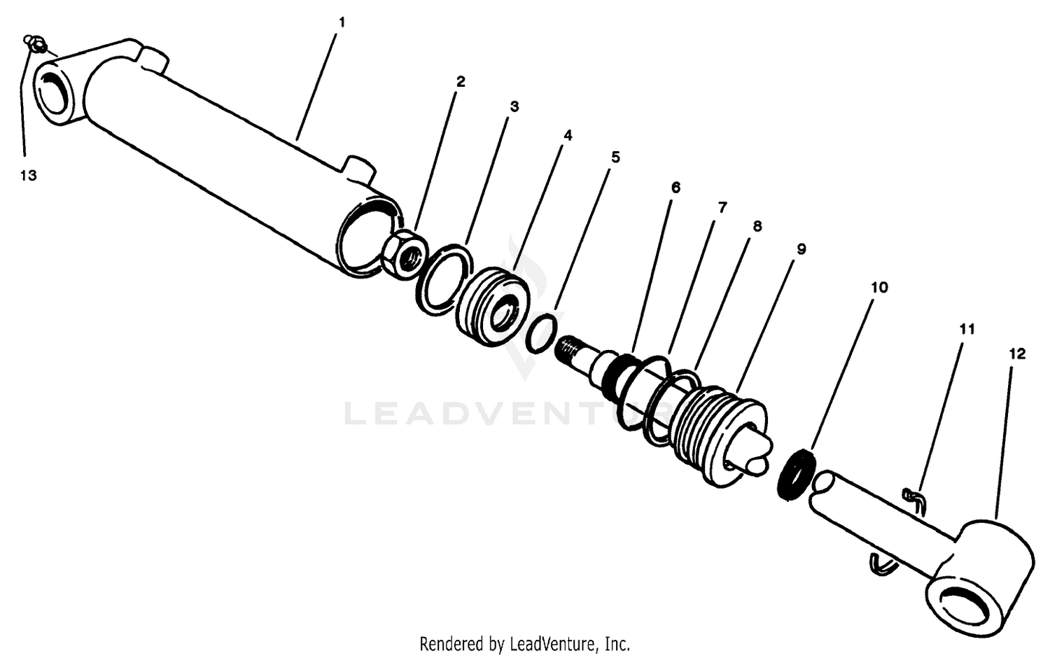 Hydraulic Cylinder No. 83-7480