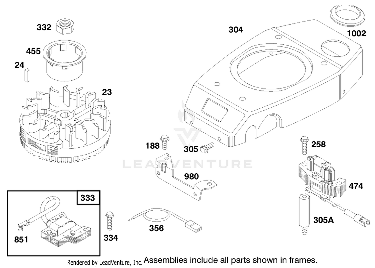 Engine Gts 150 (model No. 20483 Only) 4