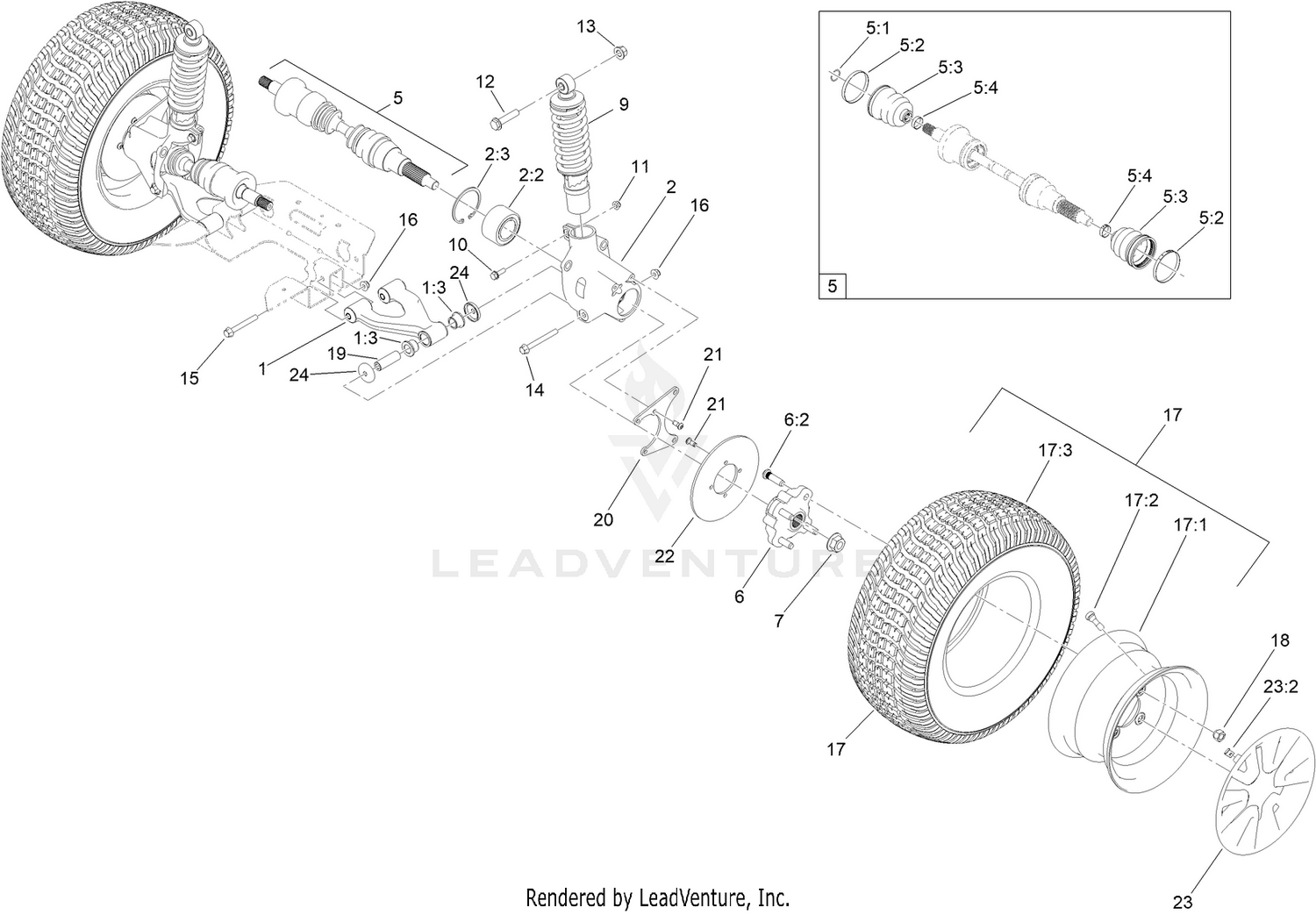 Rear Suspension Assembly