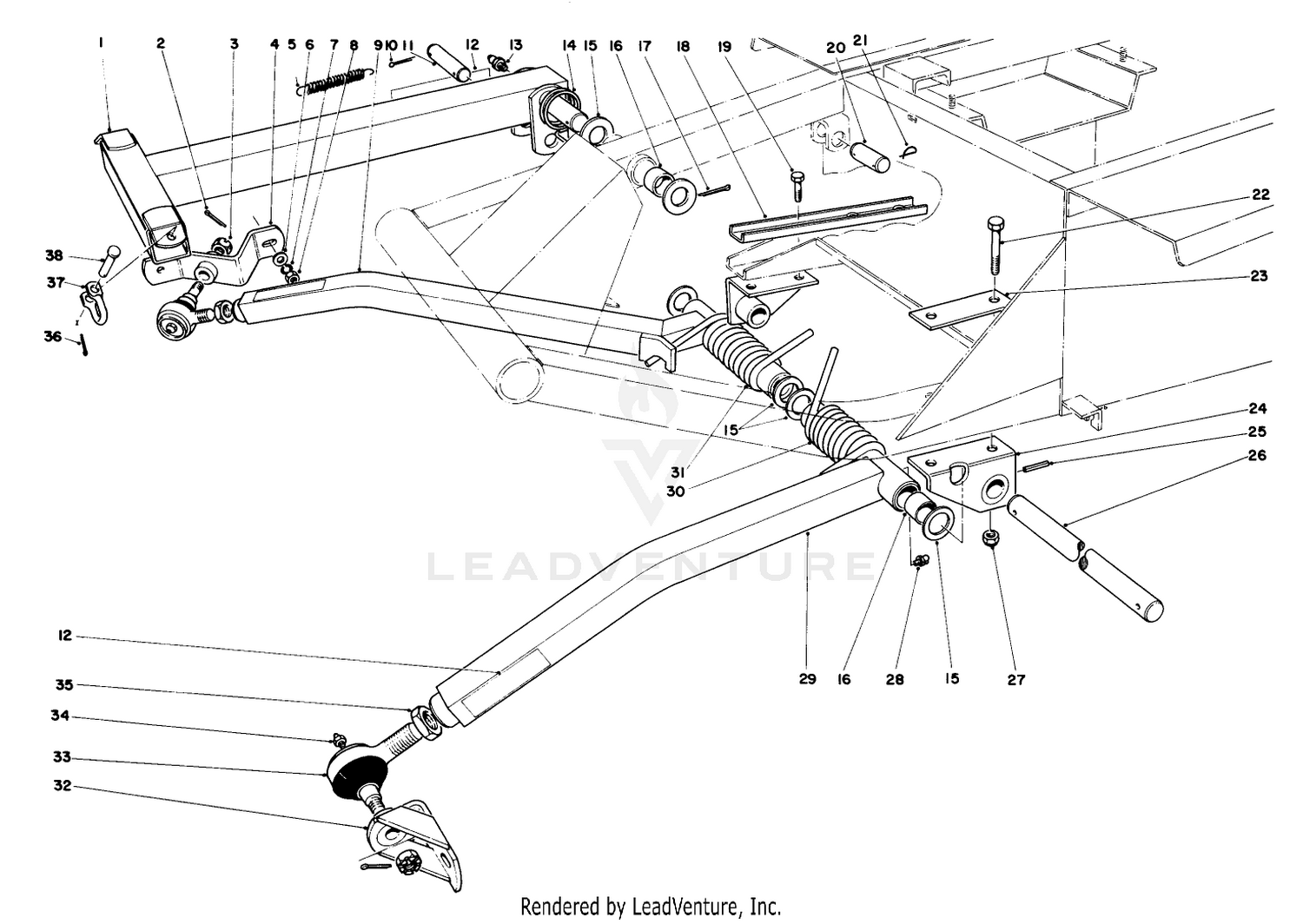 Push Arm Assembly