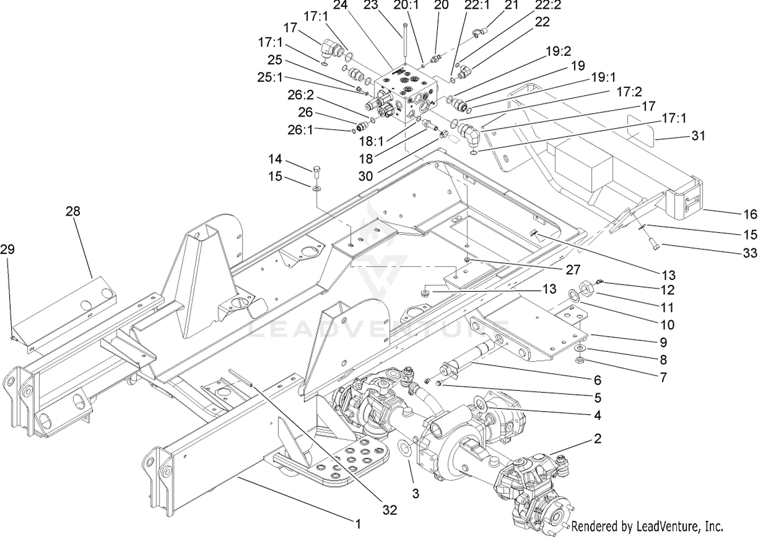 Frame and Bumper Assembly
