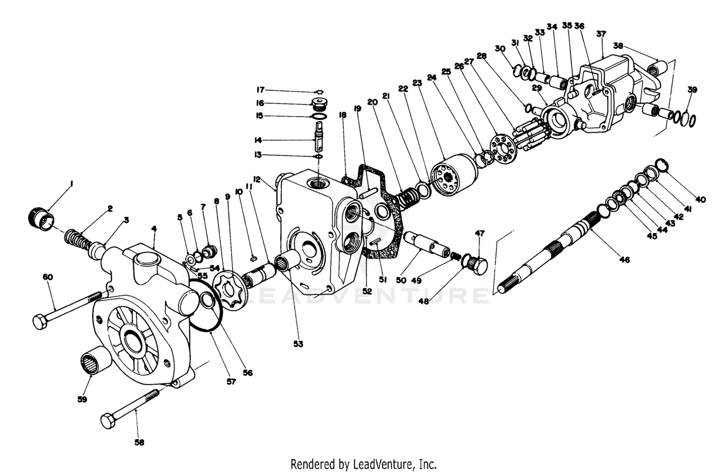 Piston Pump No. 38-6010