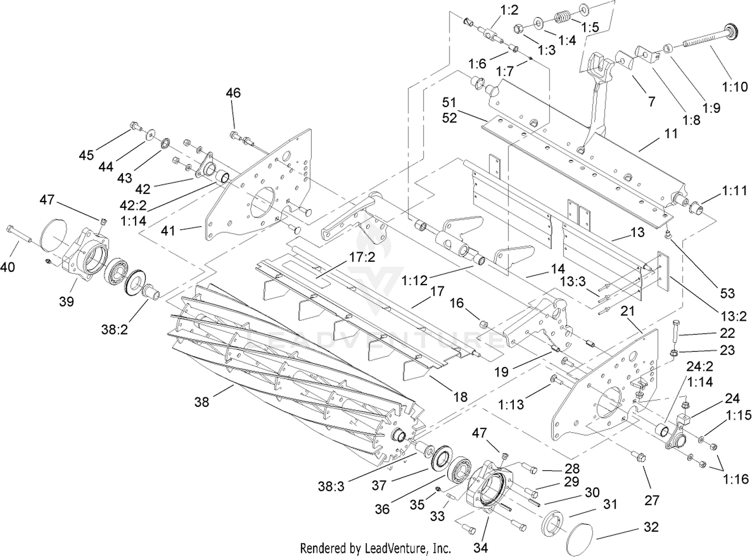 Reel and Frame Assembly