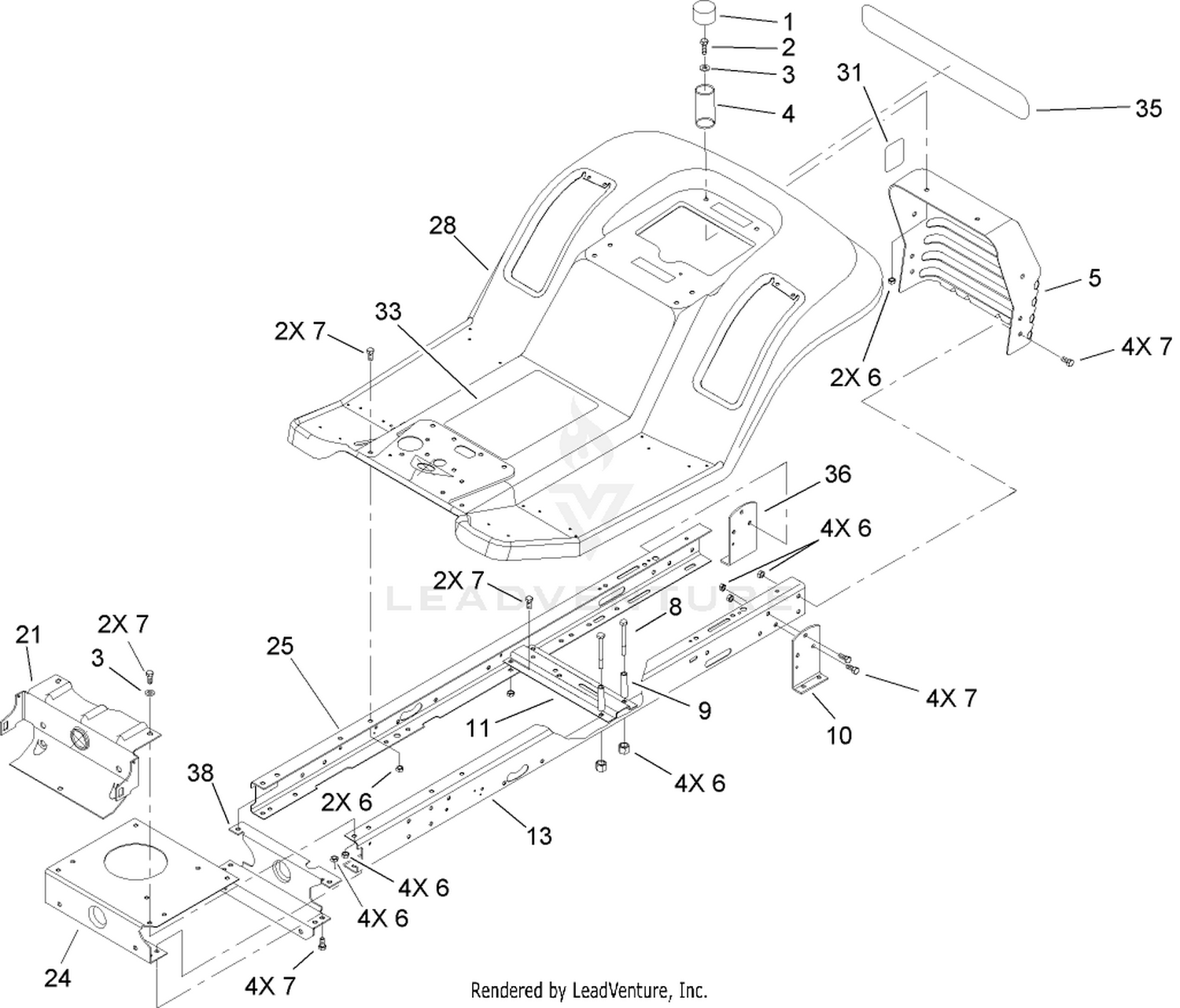 Frame and Body Assembly
