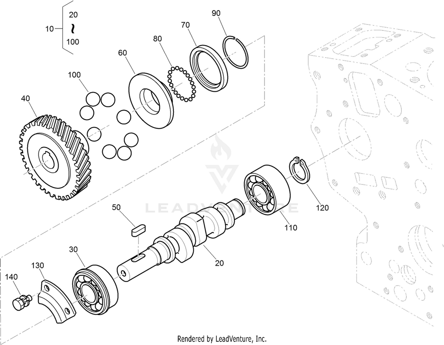 Fuel Camshaft Assembly