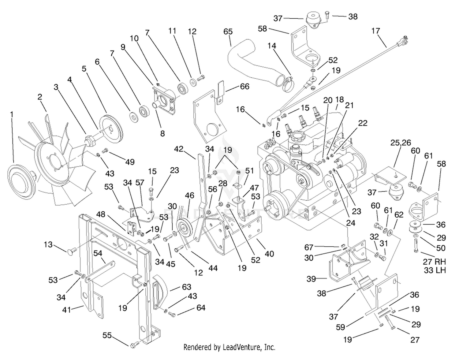 Engine Installation Asm