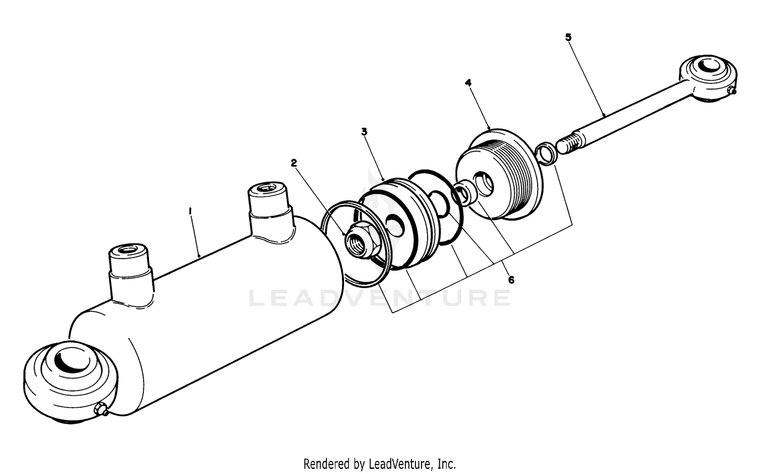 Hydraulic Cylinder No. 75-1200