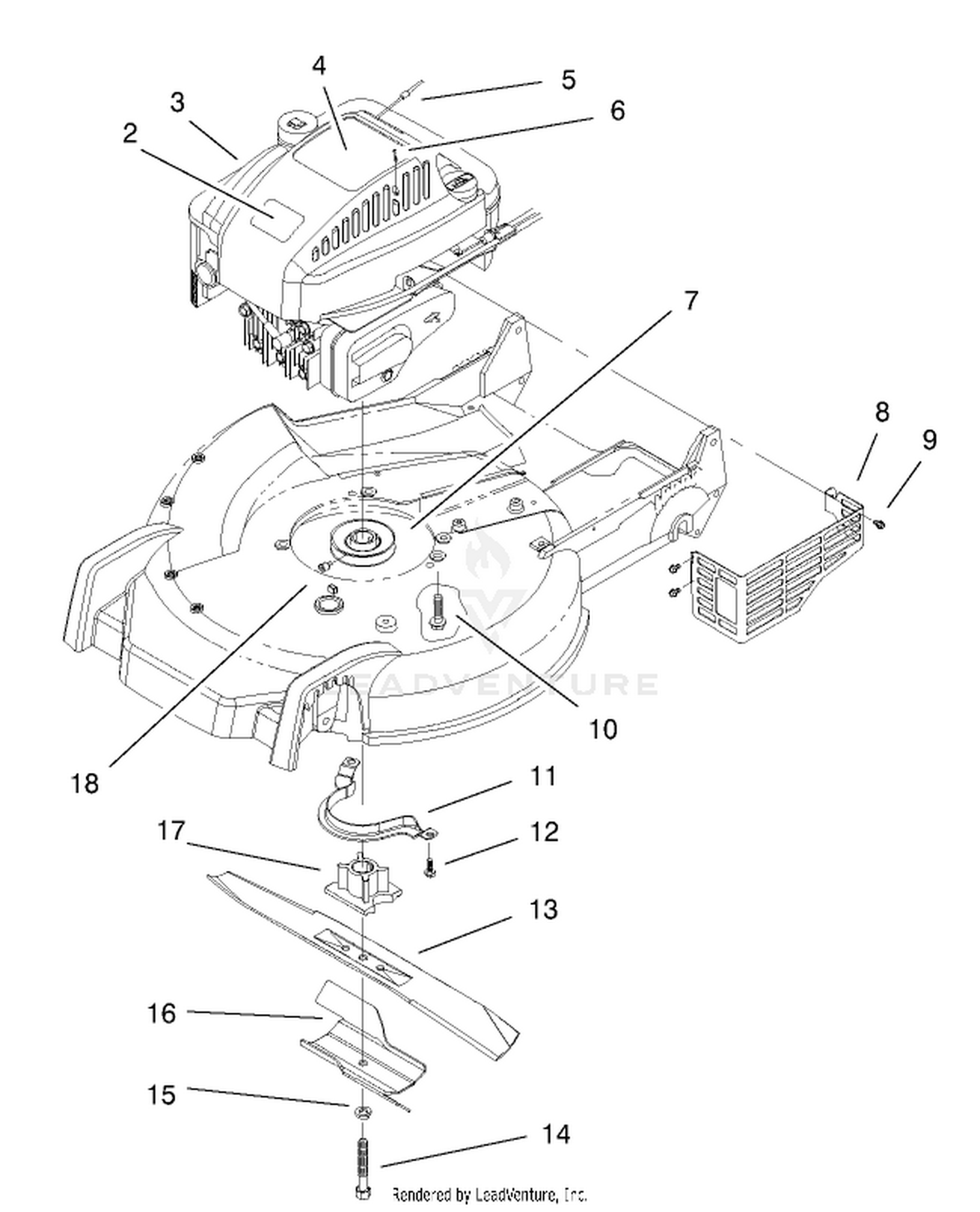 Engine  Blade Assembly