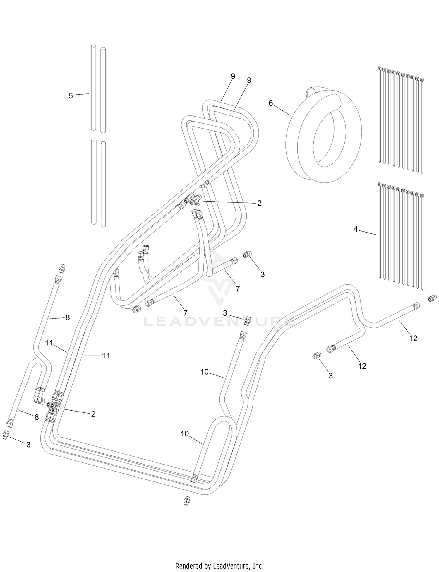 Turf Hydraulics Assembly
