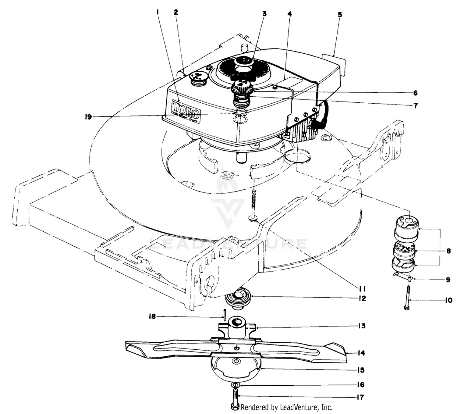 Engine Assembly (model No. 20562)
