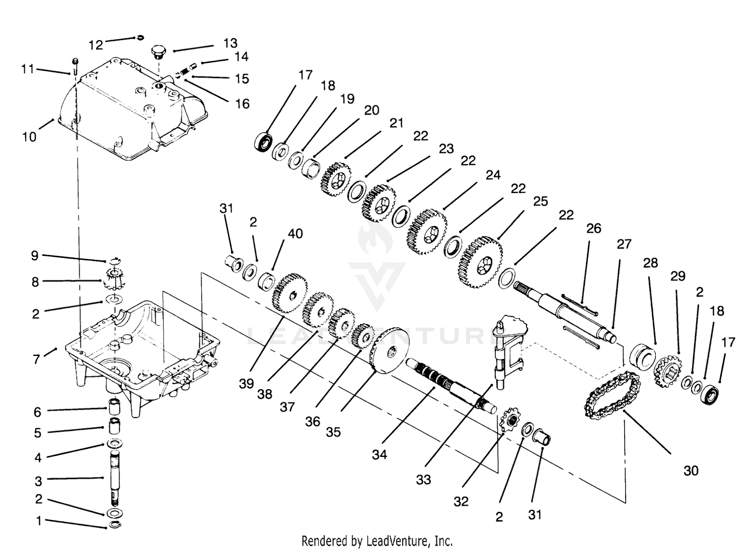 Peerless Transmission Model No. 700-039