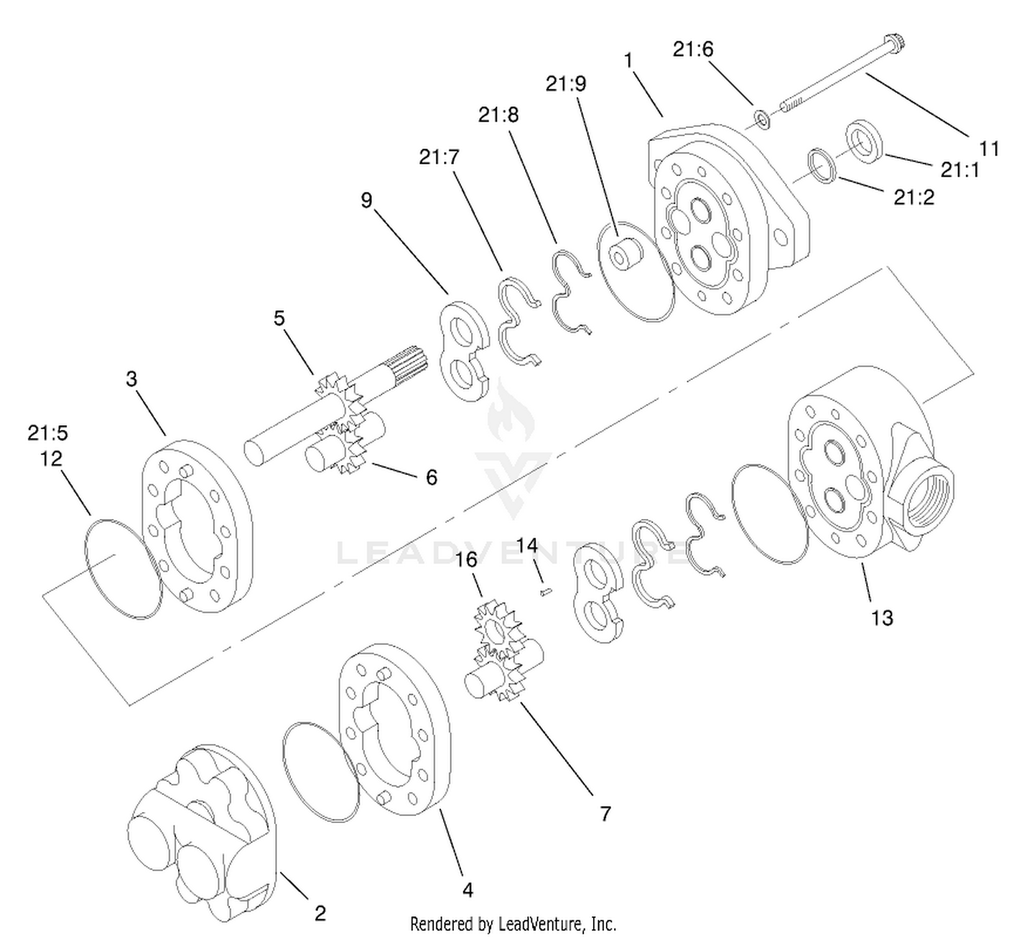 Gear Pump Assembly No. 95-8601