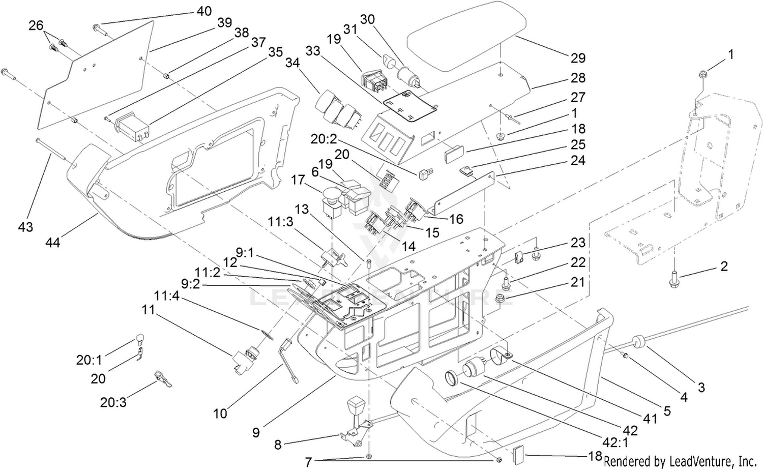 Control Console Assembly