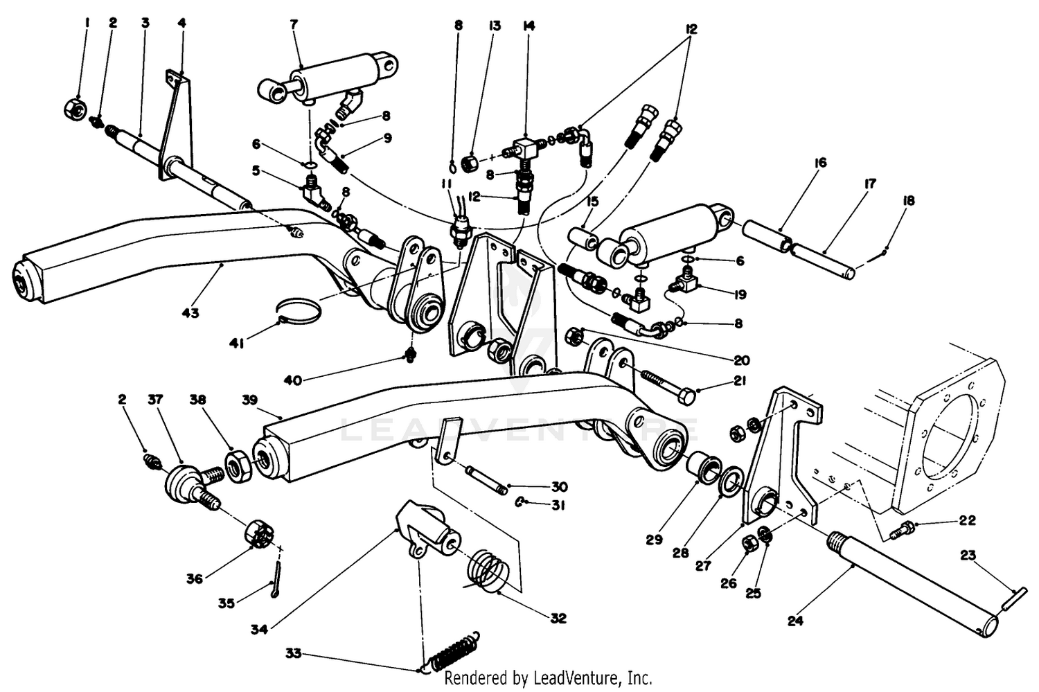 Front Lift Arm Assembly