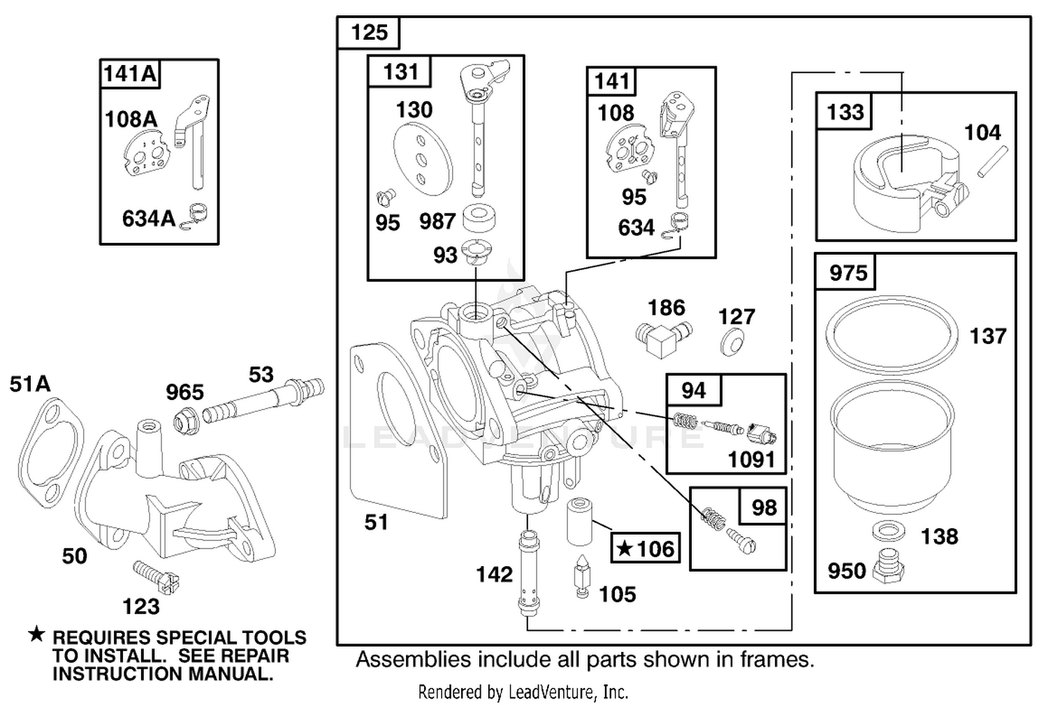Assembly diagram