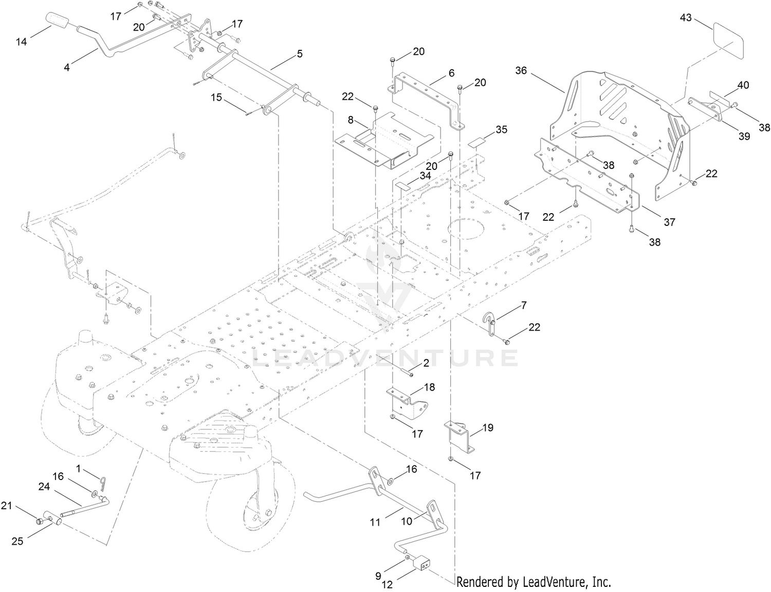 Deck Lift Assembly
