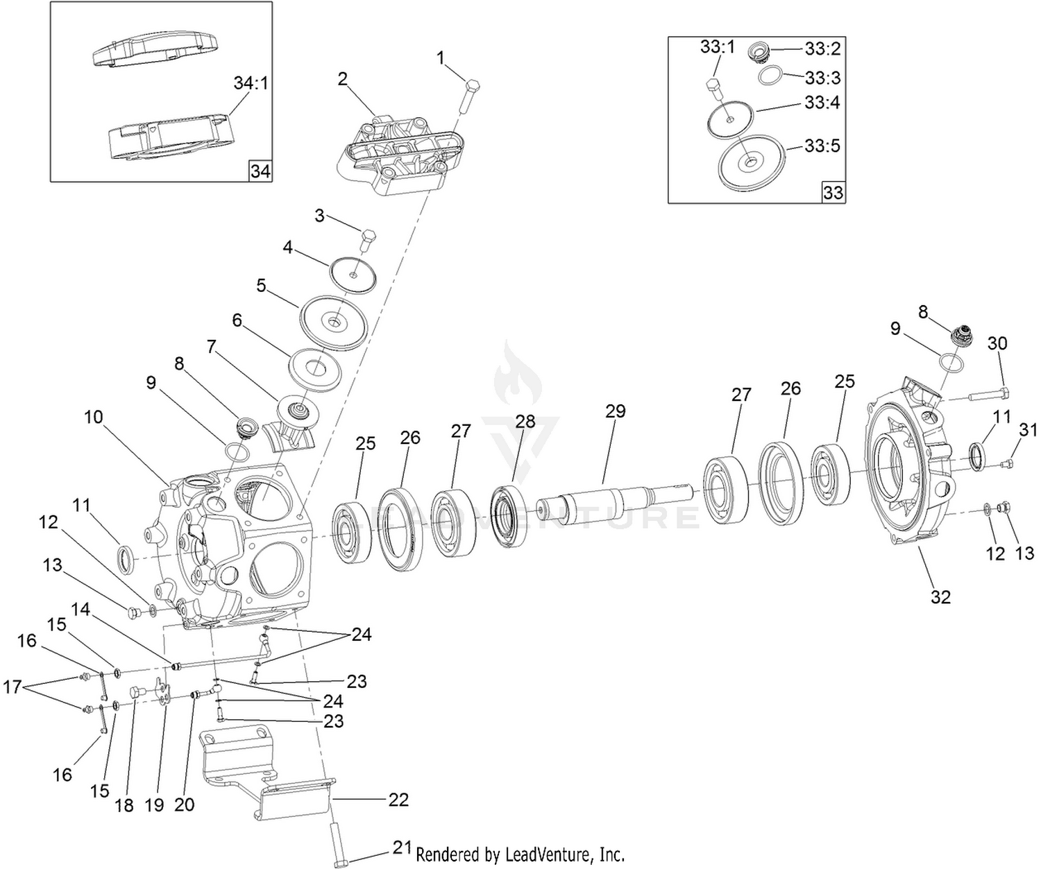 Pump Assembly No. 132-7768