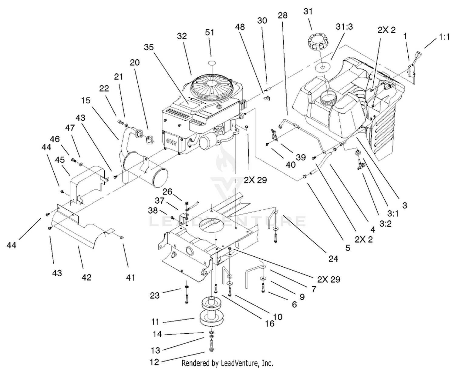 Ohv Engine System Assembly