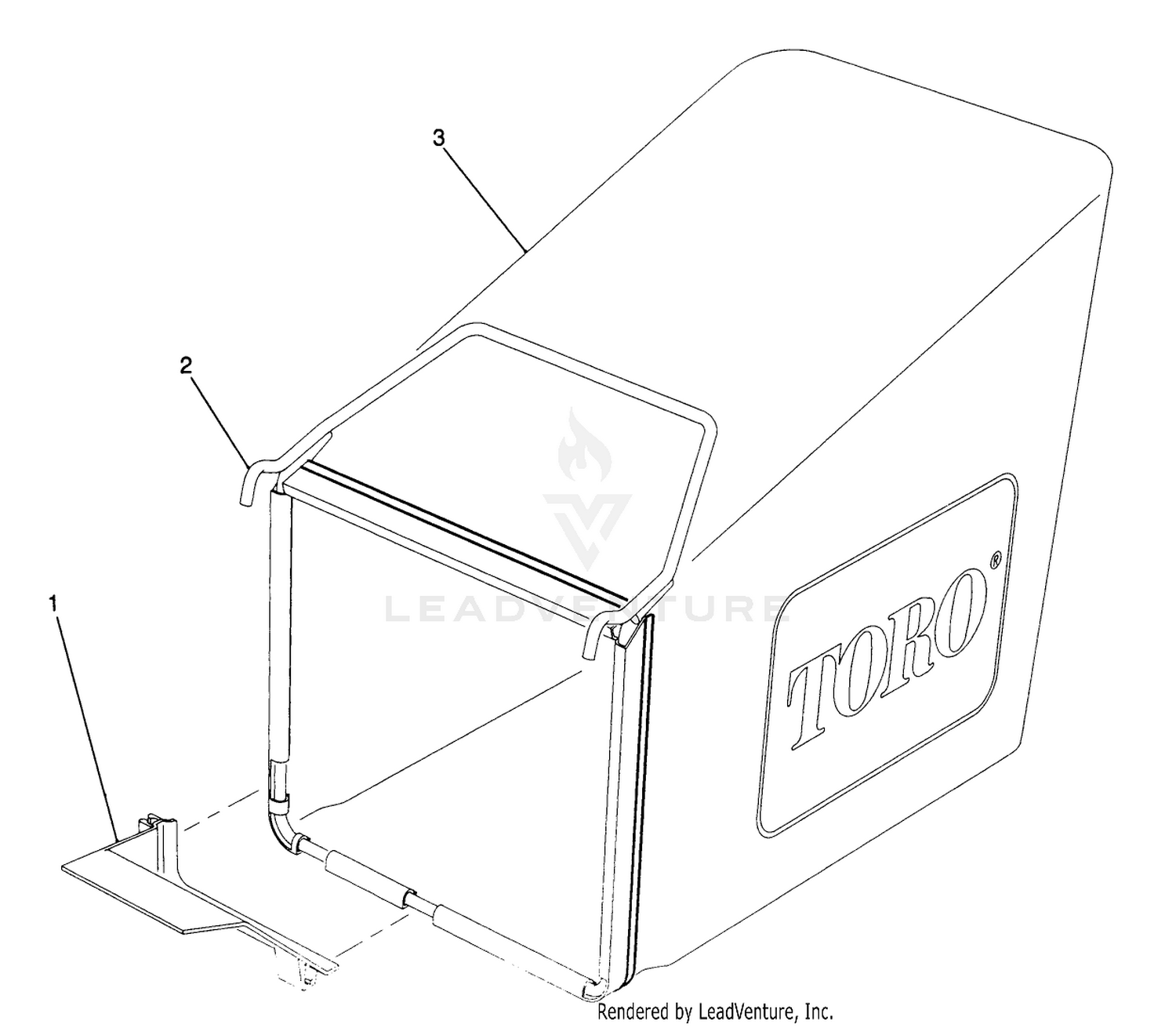 Grass Bag Assembly
