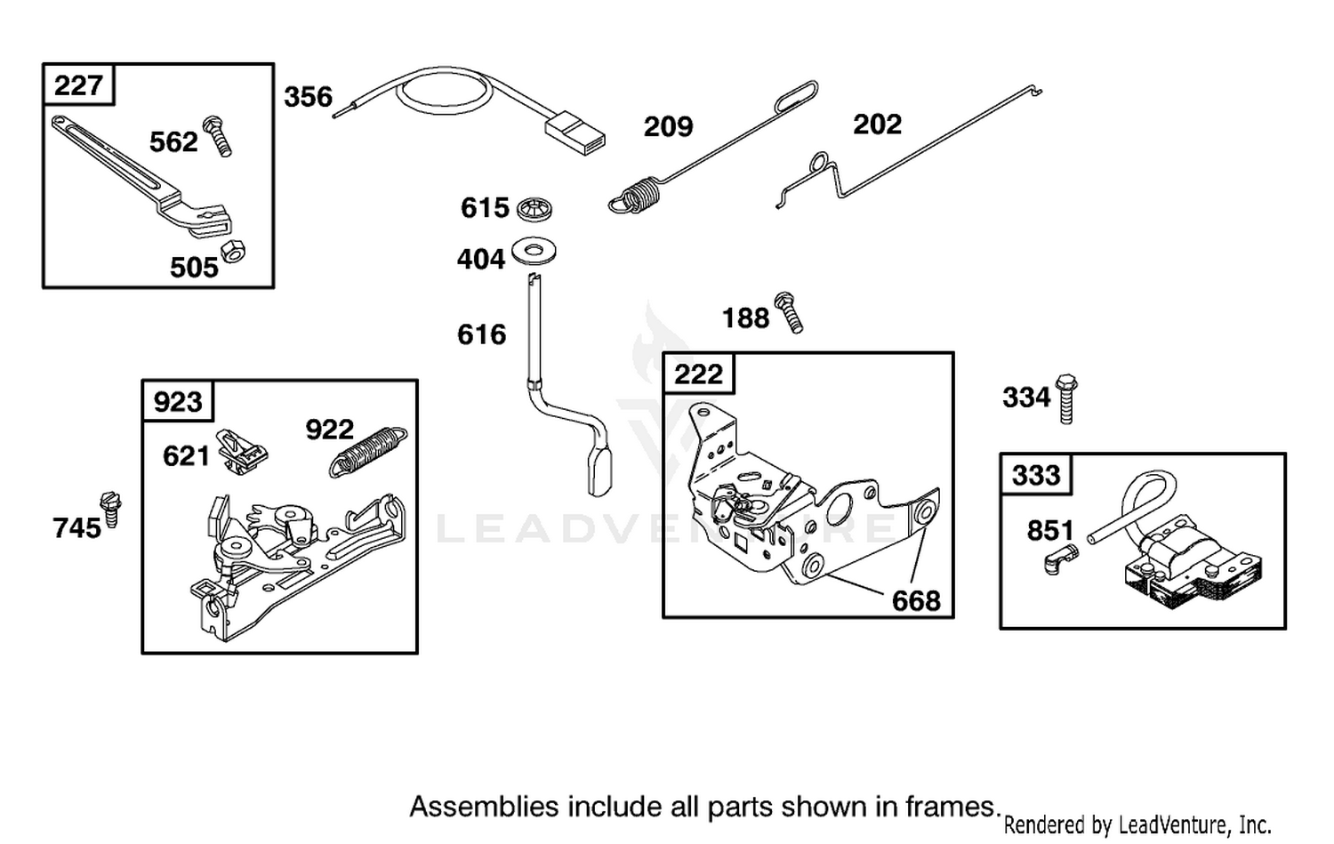 Engine Briggs  Stratton Model 12j802-2369-B1 4
