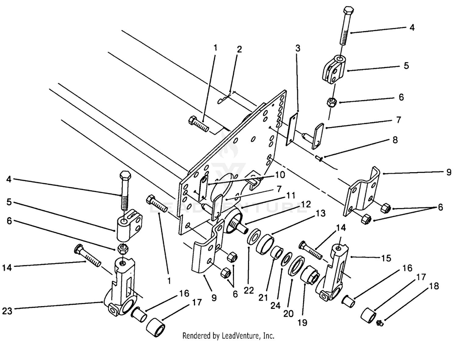 8  11 Blade Cutting Unit Roller Assembly