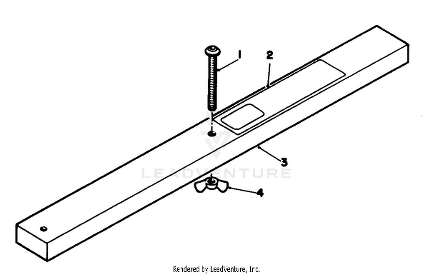Special Tools-Gauge Bar Assembly No. 59-7900