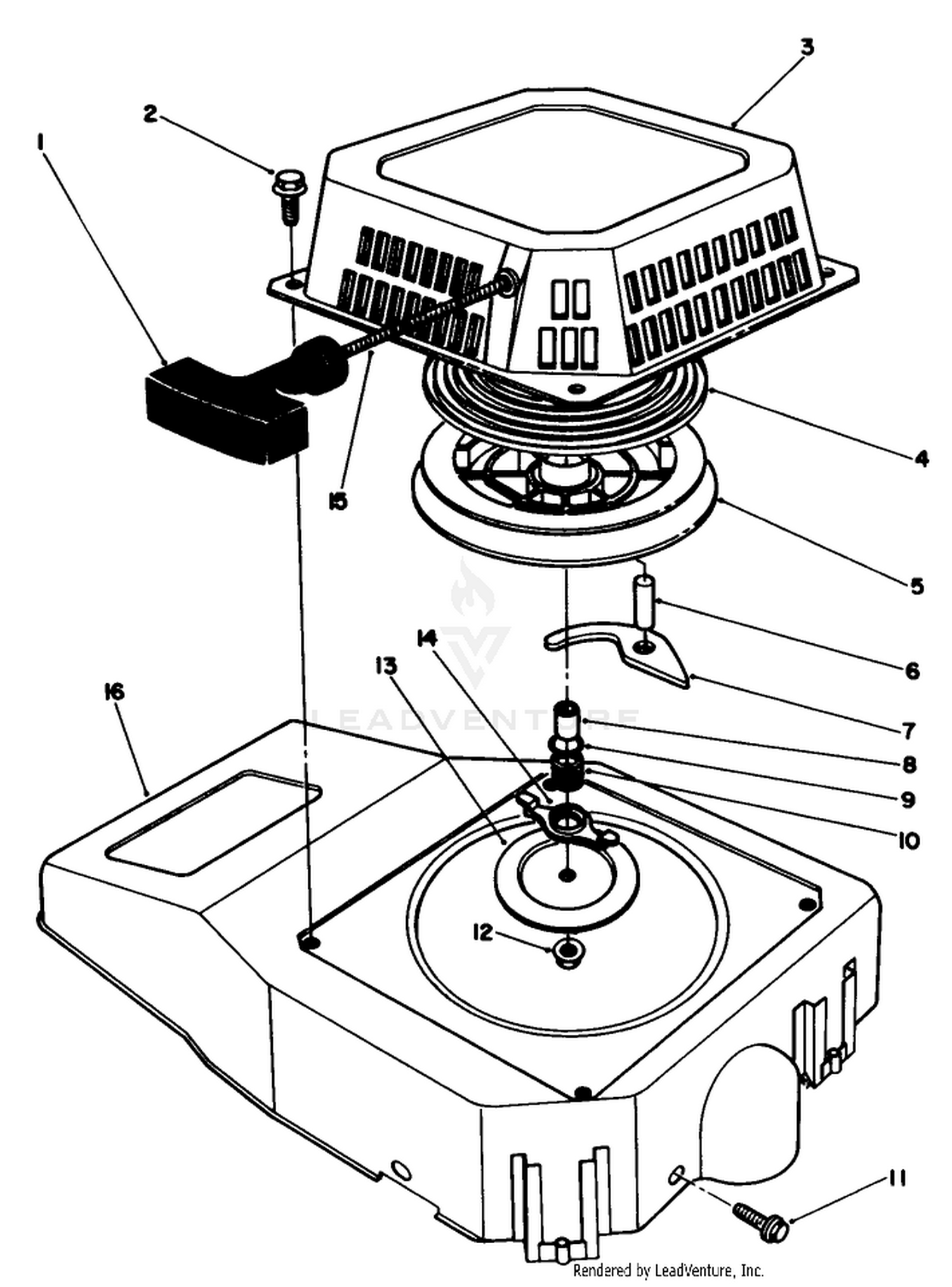 Recoil Assembly (model No. Vmf5  Vmg6)