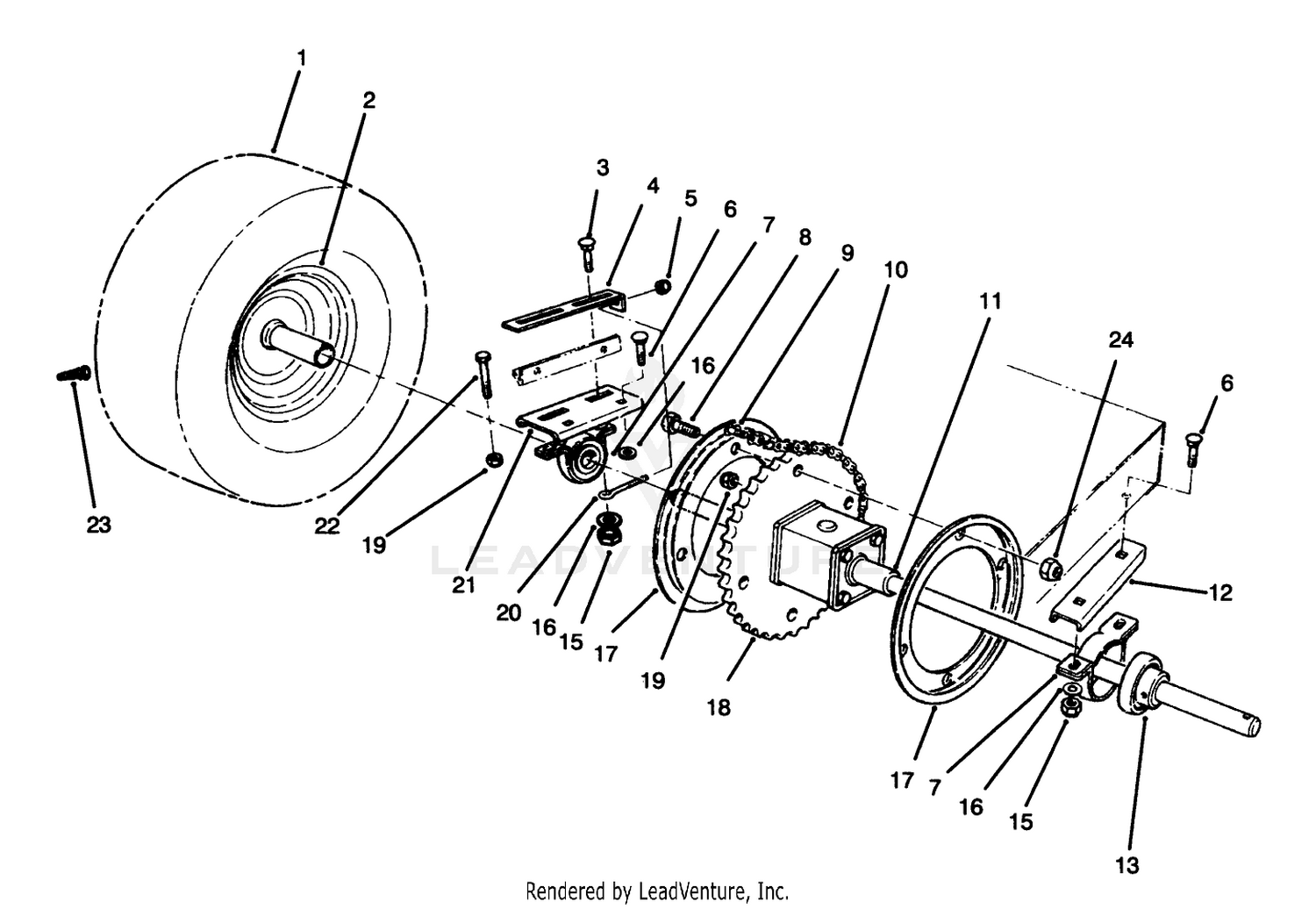 Rear Axle Assembly