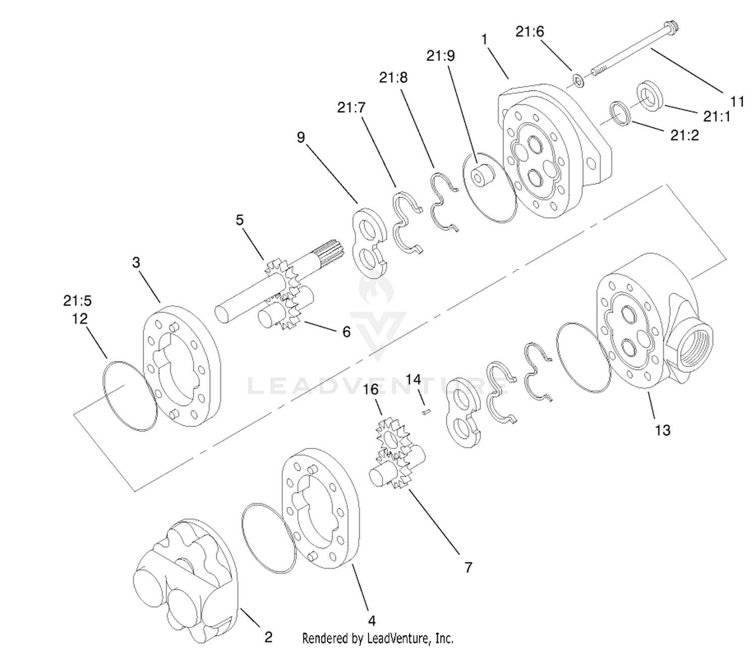 Gear Pump Assembly No. 95-8601