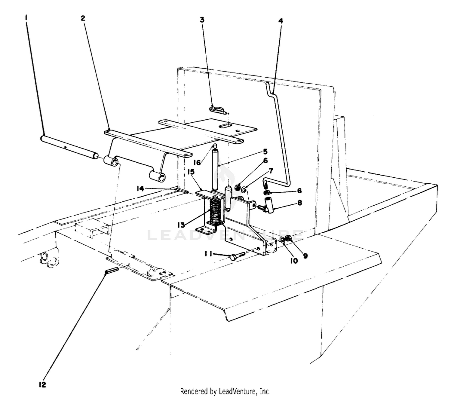 Standard Seat Kit Model No. 30785 (continued)