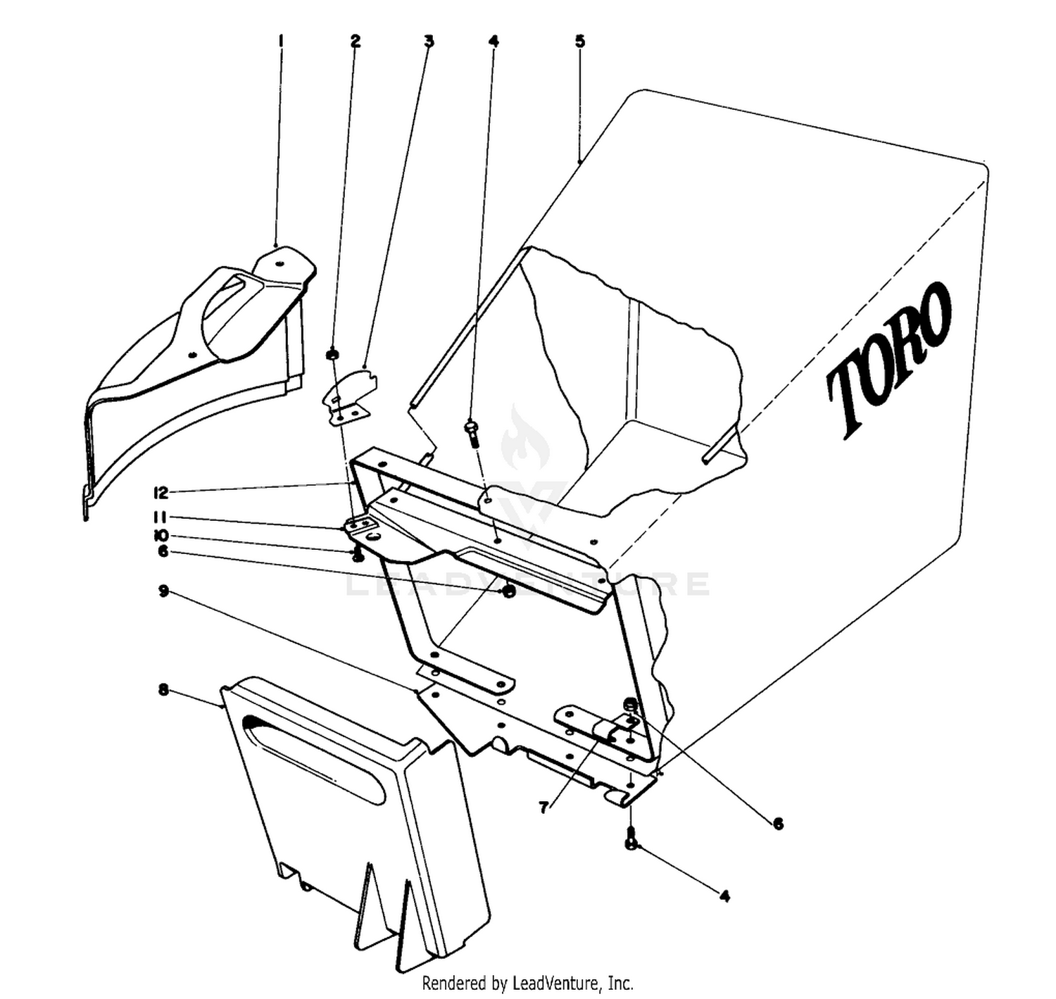 Grass Bag Assembly