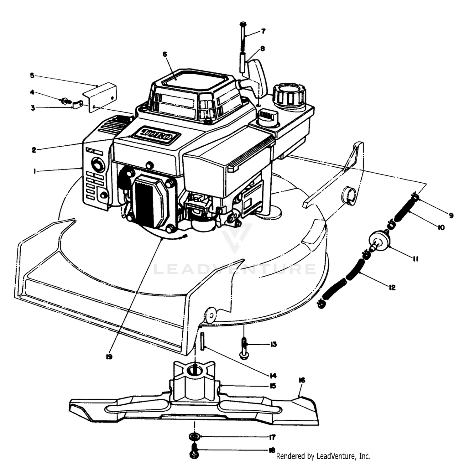 Engine Assembly (engine Model No. Vmg6)