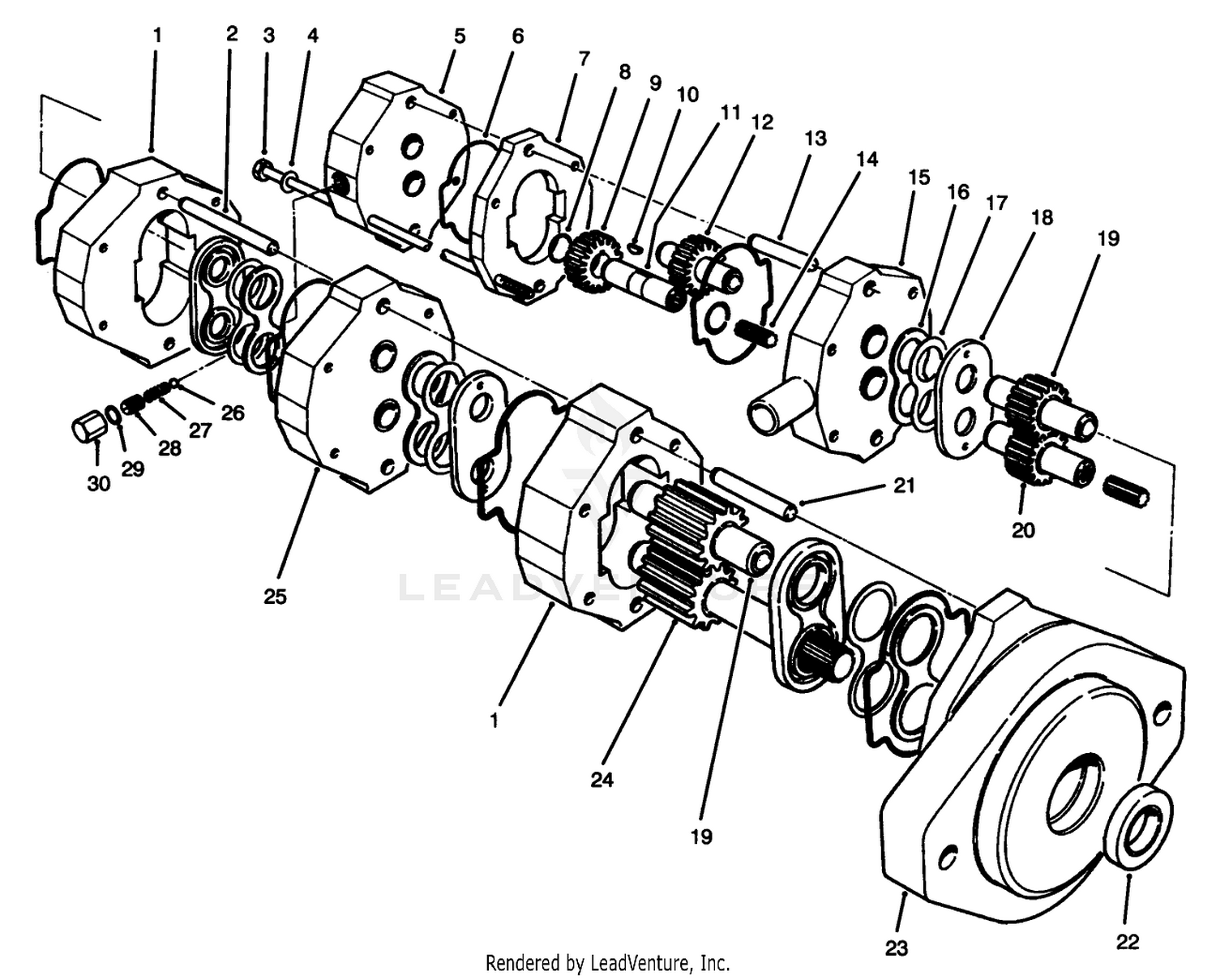 Hydraulic Pump No. 75-0800