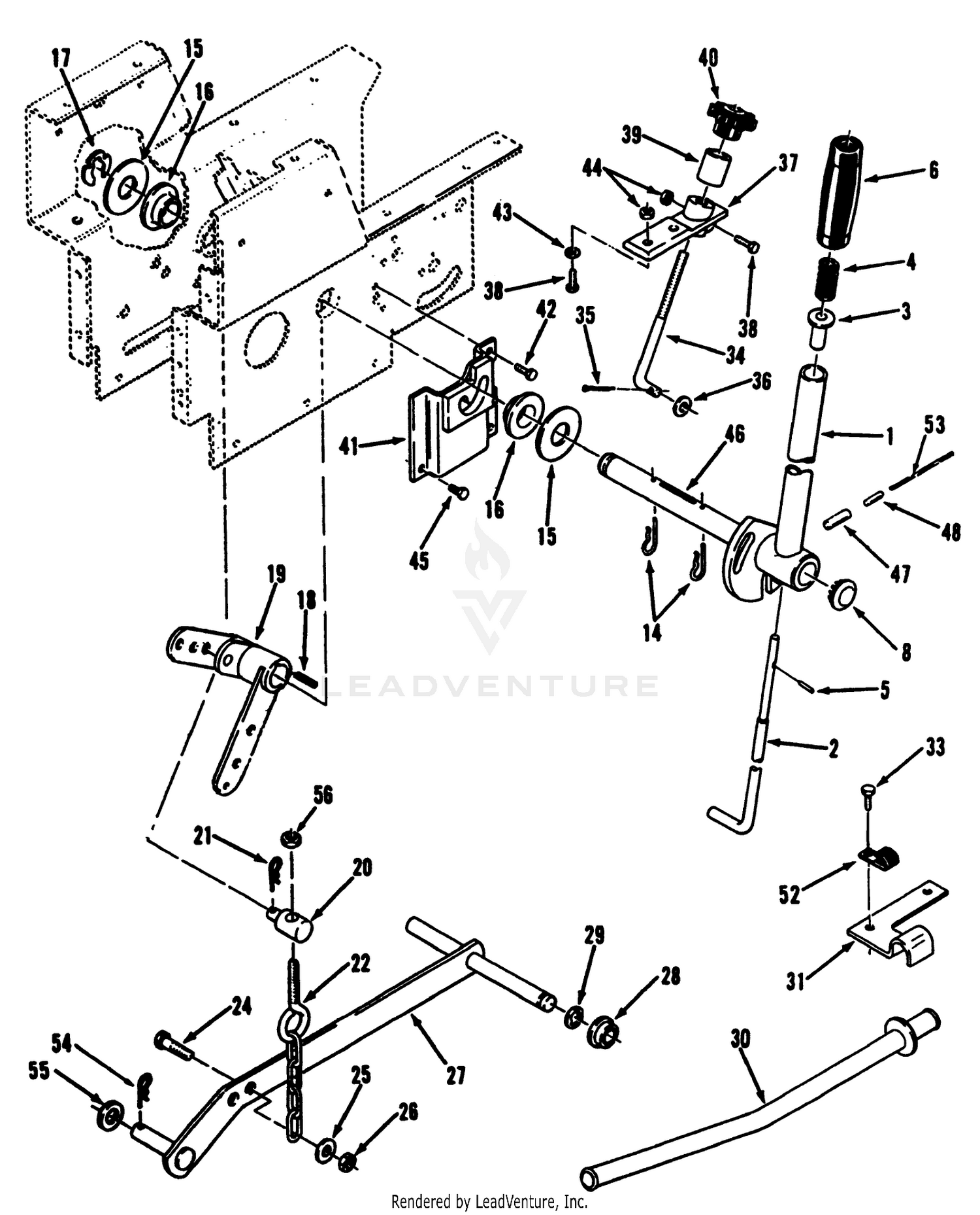 Manual Lift Linkage