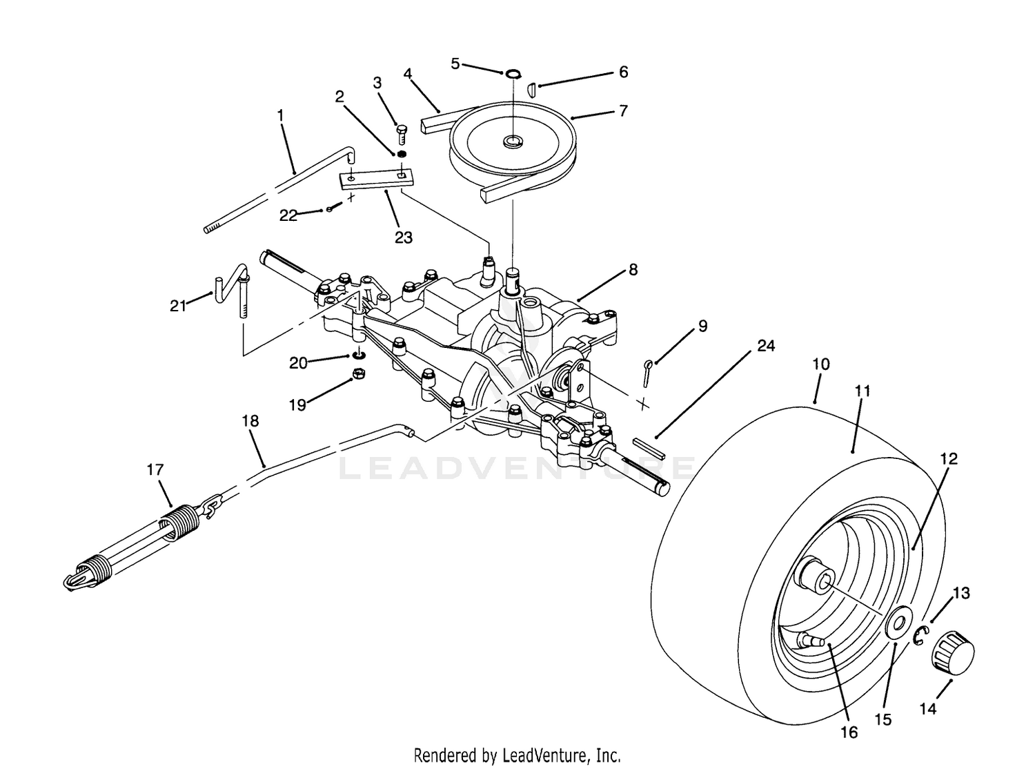 Rear Axle Assembly