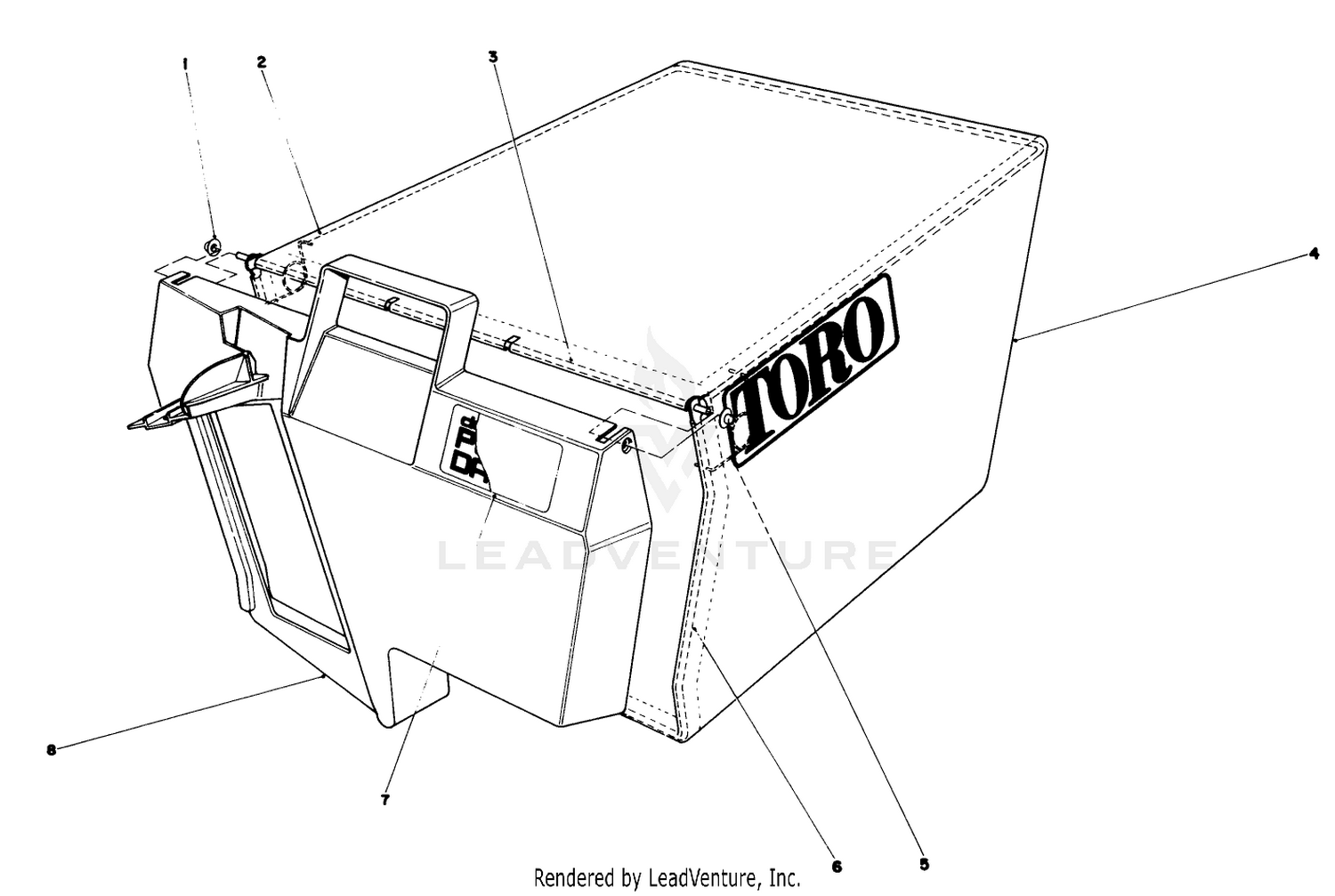 Grass Bag Assembly No. 11-0189