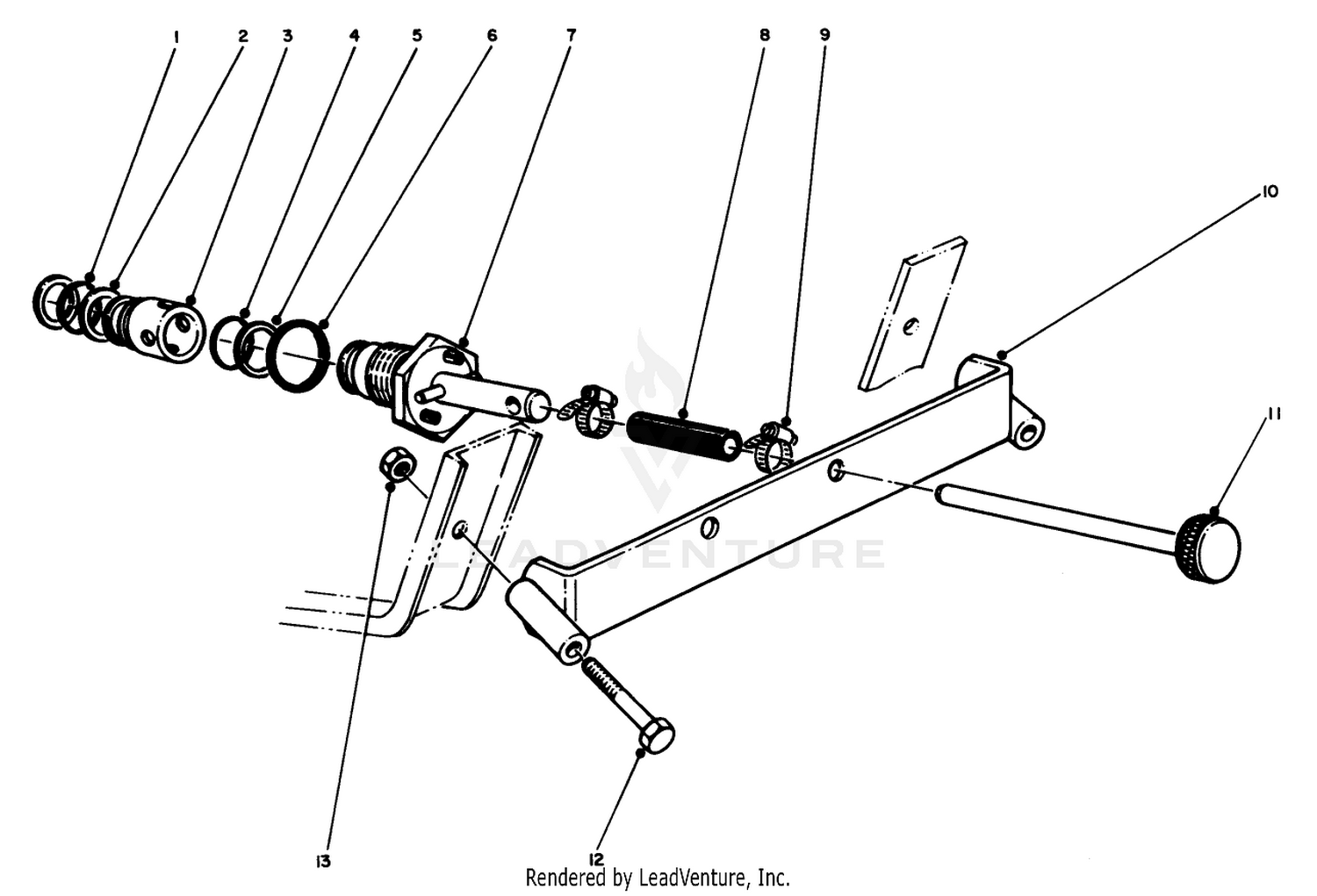 Reel Shutoff Kit No. 28-2150 (optional)