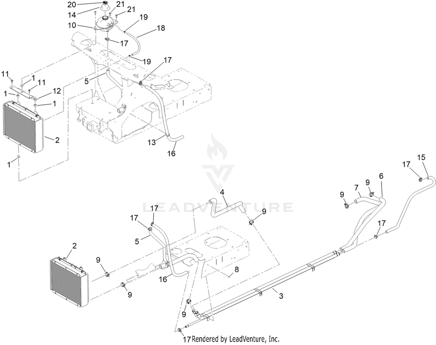 Cooling System Assembly