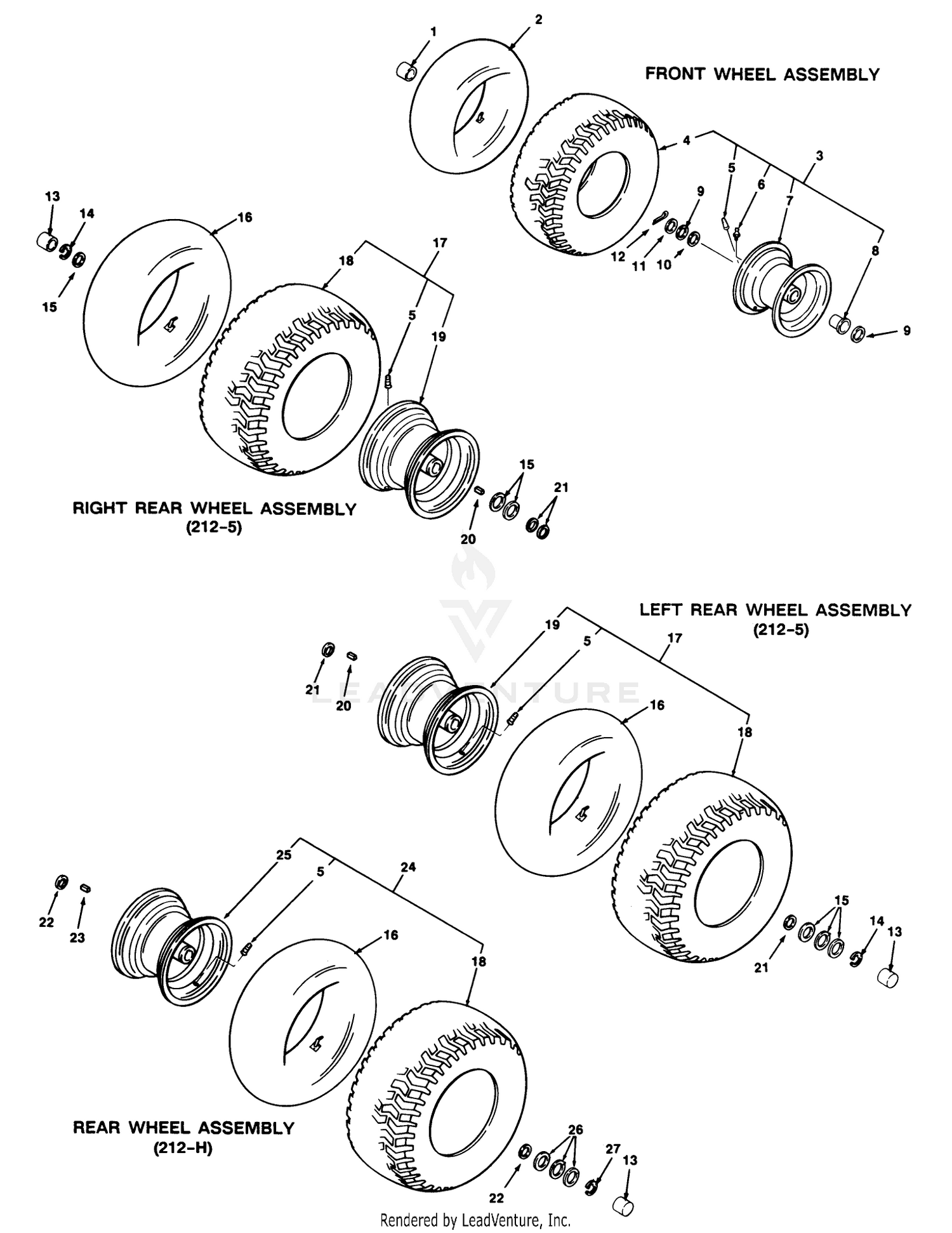 Wheel  Tire Assembly
