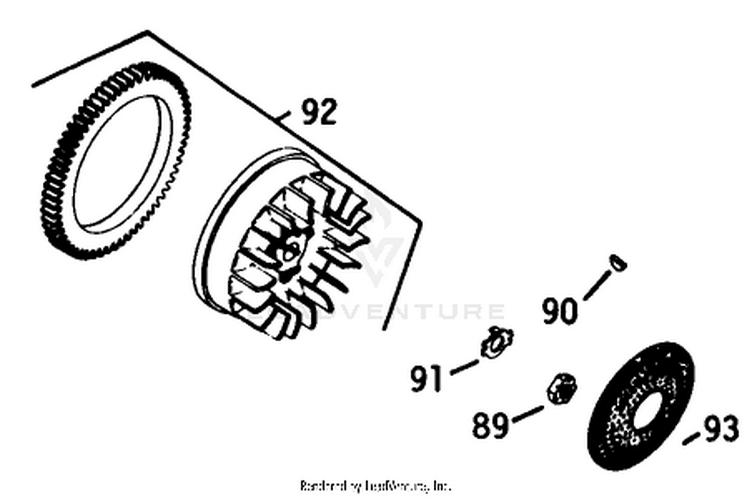 Engine Kohler Model No. K582qs Type No. Ps-36315 (continued) 2