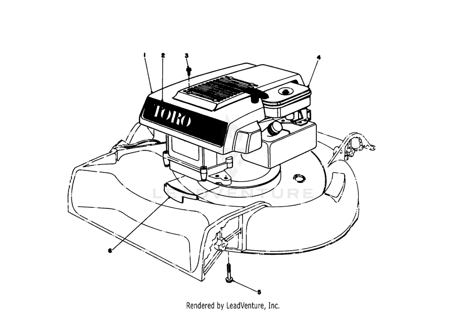 Engine Assembly Model 16009  16113