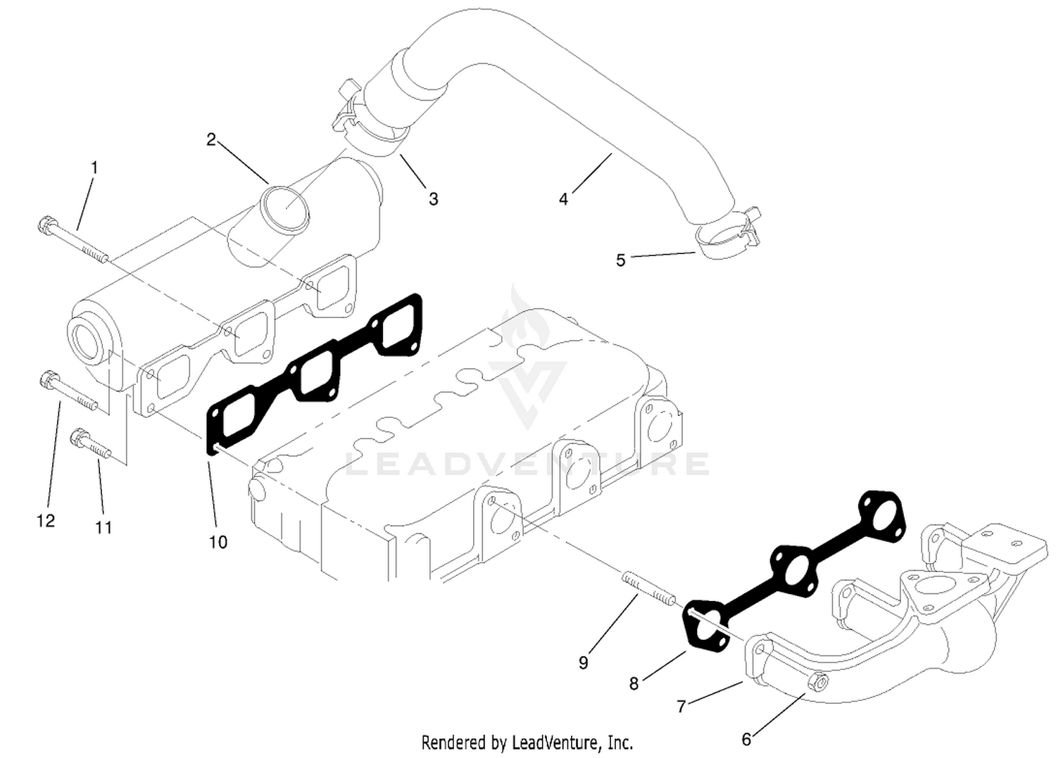 Exhaust Manifold  Gasket Assembly